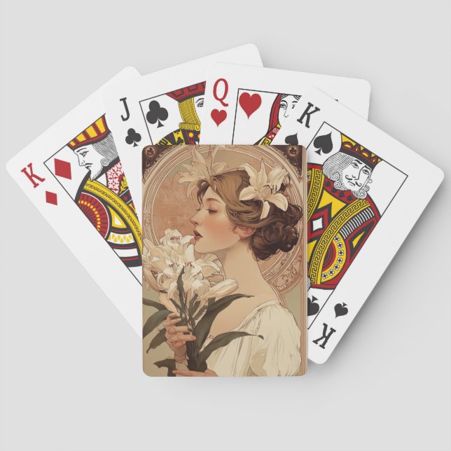 BARAJA DE CARTAS 여인카드  (Reverso)