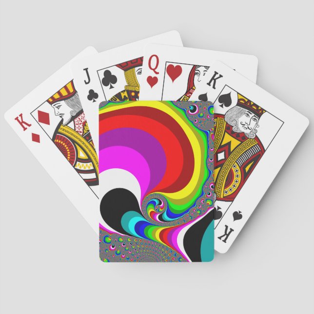 Baraja De Cartas 040 Obama - Arte Fractal (Reverso)