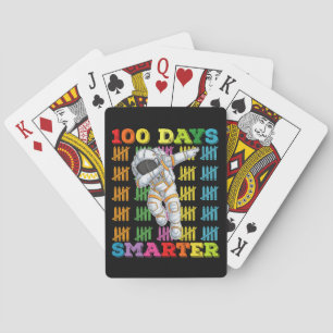 Baraja De Cartas 100 días más inteligente astronauta 100 días de cl