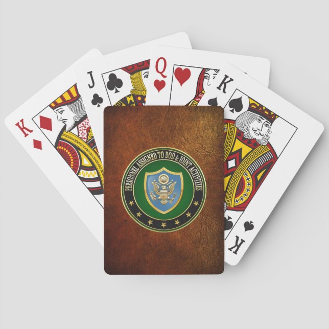 Baraja De Cartas [100] DOD & Joint Activities CSIB Edición especial (Reverso)