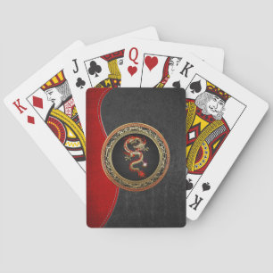 Baraja De Cartas [100] Dragón chino de oro Fucanglong
