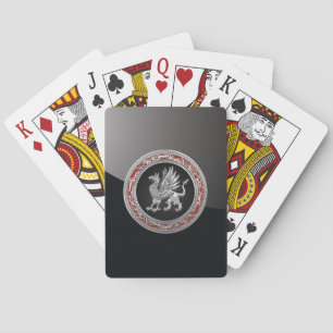 Baraja De Cartas [100] Griffin de plata sagrada