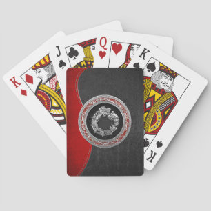 Baraja De Cartas [100] Serpent God Quetzalcoatl [Plata]