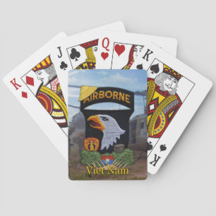 Baraja De Cartas 101ª división aérea vietnam veterans poker Car