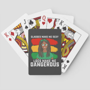 Baraja De Cartas 10.ª Gafas Locales Me Hacen Peligroso