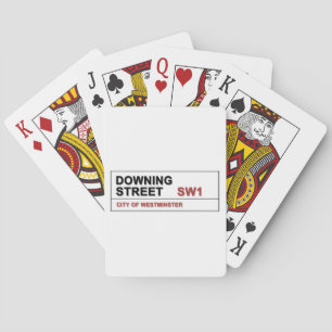 Baraja De Cartas 10 Downing Street London Inglaterra