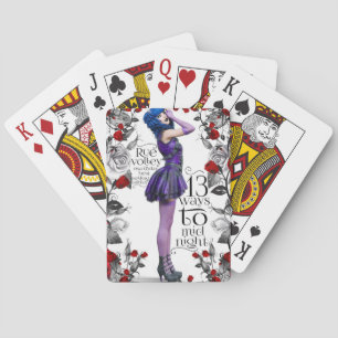 Baraja De Cartas 13 maneras a las tarjetas que juegan de medianoche