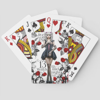 Baraja De Cartas 13 maneras a las tarjetas que juegan del libro dos