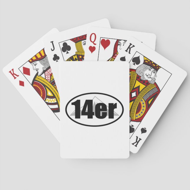 Baraja De Cartas 14 er (Reverso)