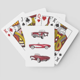 Baraja De Cartas 1961 Corvette C1: