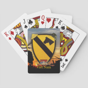 Baraja De Cartas 1.ª división de caballería de vietnam veterans pok