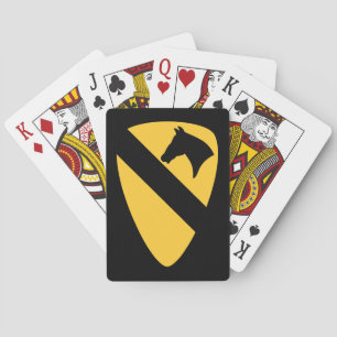 Baraja De Cartas 1.ᵉʳ Parche Patriótico de la División de Caballerí