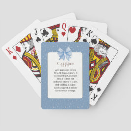 Baraja De Cartas 1 corinthians 13 4 5, love is patient love is kind