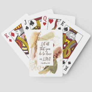 Baraja De Cartas 1 Corintios 16:14 Que todo lo que hagas sea amor