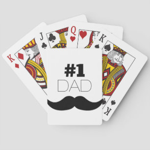 Baraja De Cartas #1 Dolor negro de papá - Número uno
