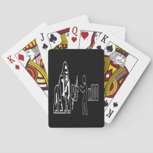 Baraja De Cartas 1 Gorila de espalda plateada vs 100 Humanos_3