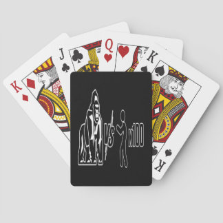 Baraja De Cartas 1 Gorila de Espalda Plateada vs 100 Humanos_3