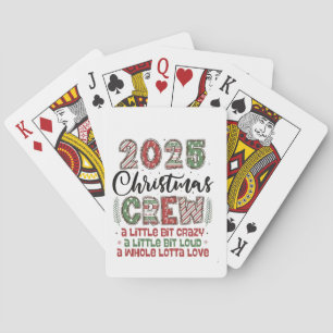 Baraja De Cartas 2025 Navidades Crew Family Matching Outfit Xmas