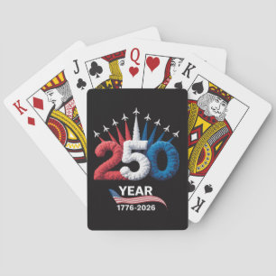 Baraja De Cartas 250º Aniversario USA Patriótico 250 Años