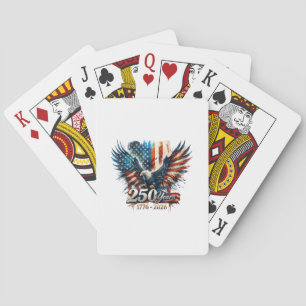 Baraja De Cartas 250 Años Aniversario de América 250º Independencia