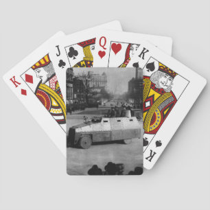 Baraja De Cartas 27 de marzo de 1917:  La escuadrilla del vehículo