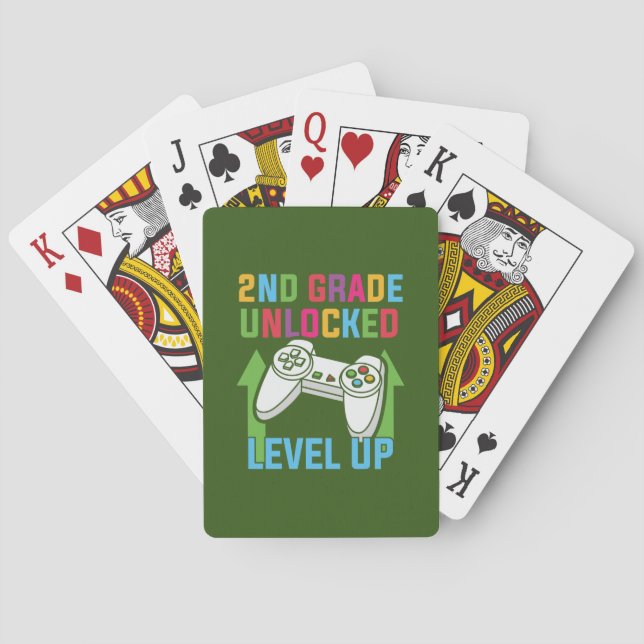 Baraja De Cartas 2.º Grado de Maestría 2.º Nivel (Reverso)