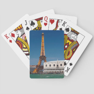 Baraja De Cartas 2 para 1 Venecia y París - Mundo mixto
