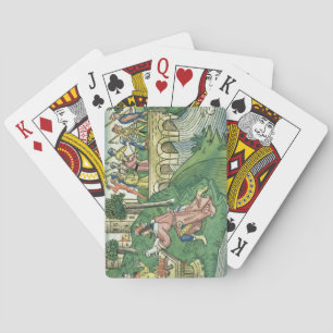 Baraja De Cartas 2 Reyes 16 9-16 El pueblo de Damasco es tomado c