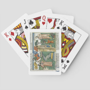 Baraja De Cartas 2 reyes 2 1-24 Elías ascienden al cielo en un giro