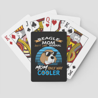 Baraja De Cartas 38 Beagle Mom Cooler