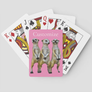 Baraja De Cartas 3 Meerkats permanentes Thunder_Cove