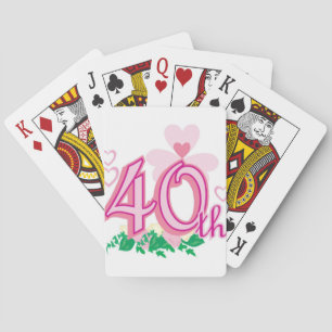 Baraja De Cartas 40.o aniversario
