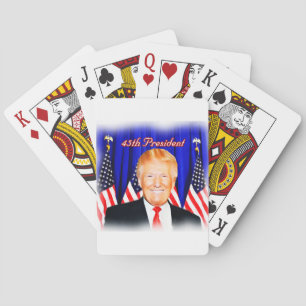 Baraja De Cartas 45.º presidente Donald Trump _