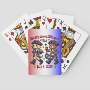 Baraja De Cartas 4 de julio 2014: 250 Aniversario Semiquincentenari