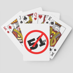 Baraja De Cartas 51.ᵉʳ Estado De Ninguna Manera