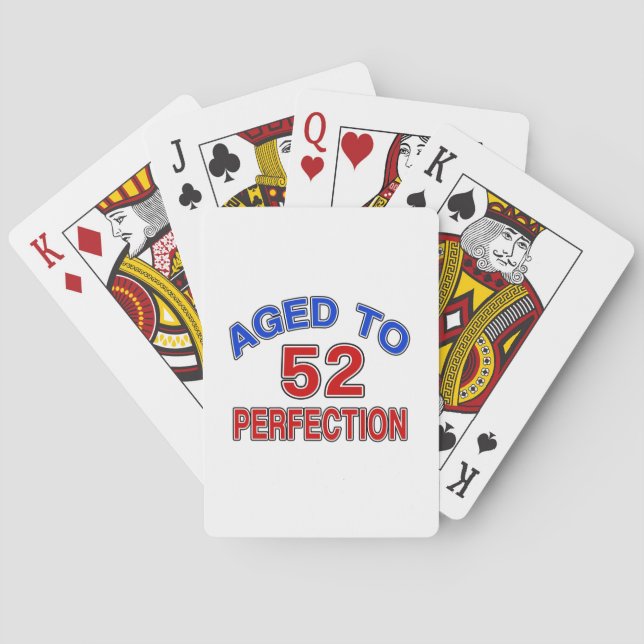 Baraja De Cartas 52 Aged To Perfection (Reverso)
