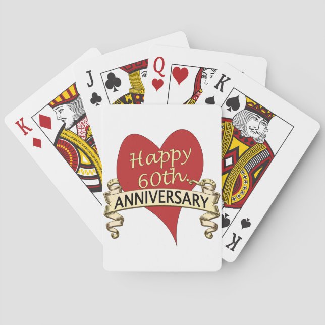 Baraja De Cartas 60.ª. Aniversario (Reverso)