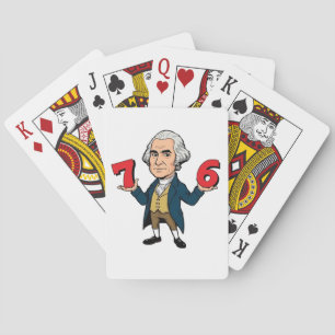 Baraja De Cartas 67 George Washington 7-6 Seis Siete Memes 67