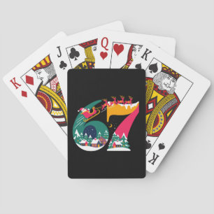 Baraja De Cartas 6 7 Seis Siete Gen Z Alpha Meme Slang Navidad Sant