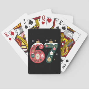 Baraja De Cartas 6 7 Seis Siete Gen Z Alpha Meme Slang Xmas Bolas