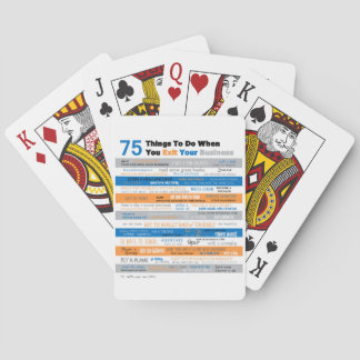 Baraja De Cartas 75 cosas que hacer después de retirarse o vender n