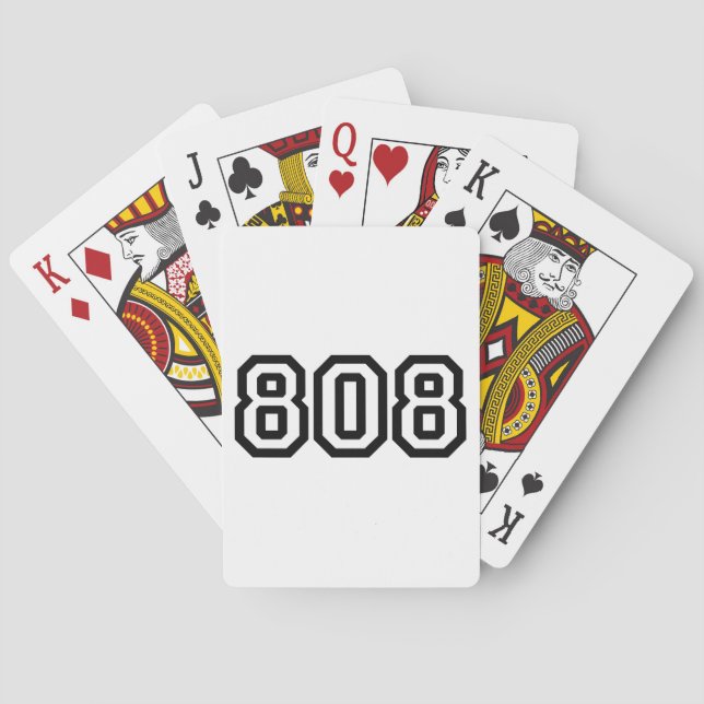 BARAJA DE CARTAS 808 (Reverso)