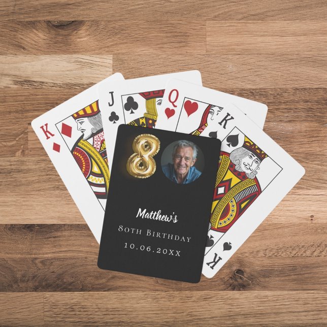 Baraja De Cartas 80.ª foto de oro negro (Subido por el creador)