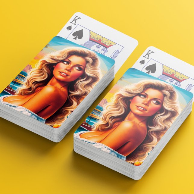 Baraja De Cartas 80s Summer Woman (Subido por el creador)
