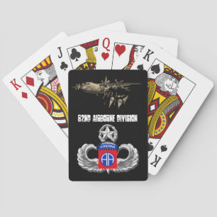 Baraja De Cartas 82ª tarjeta de póquer de división aérea