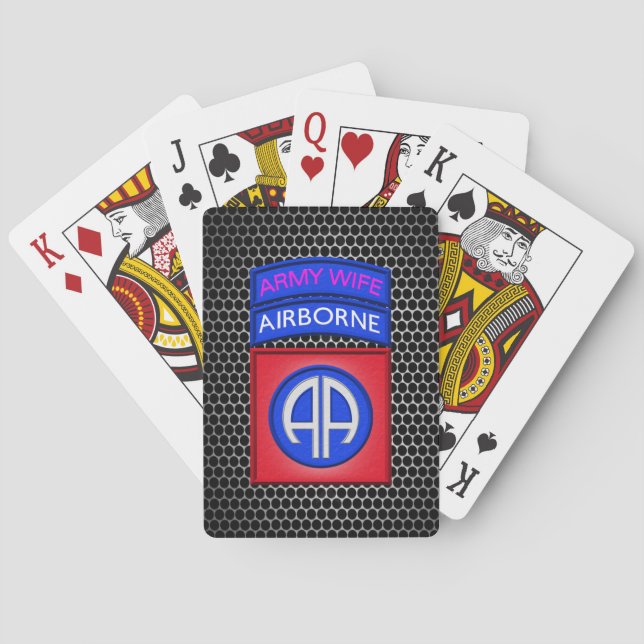 Baraja De Cartas 82.ª División Aerotransportada  (Reverso)
