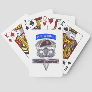 Baraja De Cartas 82.º Jumper superior con bandera estadounidense