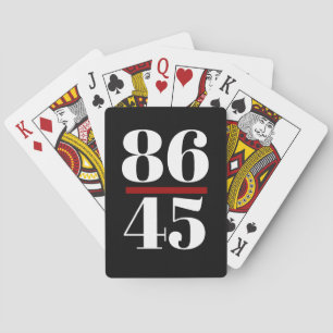 Baraja De Cartas 8645 Anti Trump