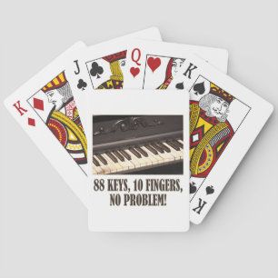 Baraja De Cartas 88 Llaves, 10 dedos, ¡No hay problema!