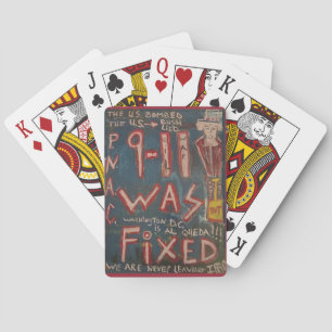 BARAJA DE CARTAS 911 FUE AZUL FIJO